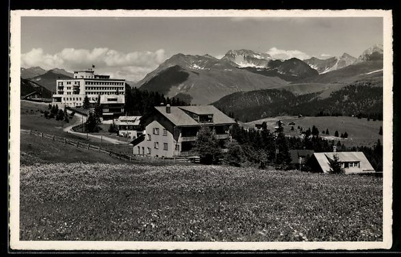Cartoline postali: AK Arosa, Auf Prätschli – Usato da Berlin venduto da bartko-reher