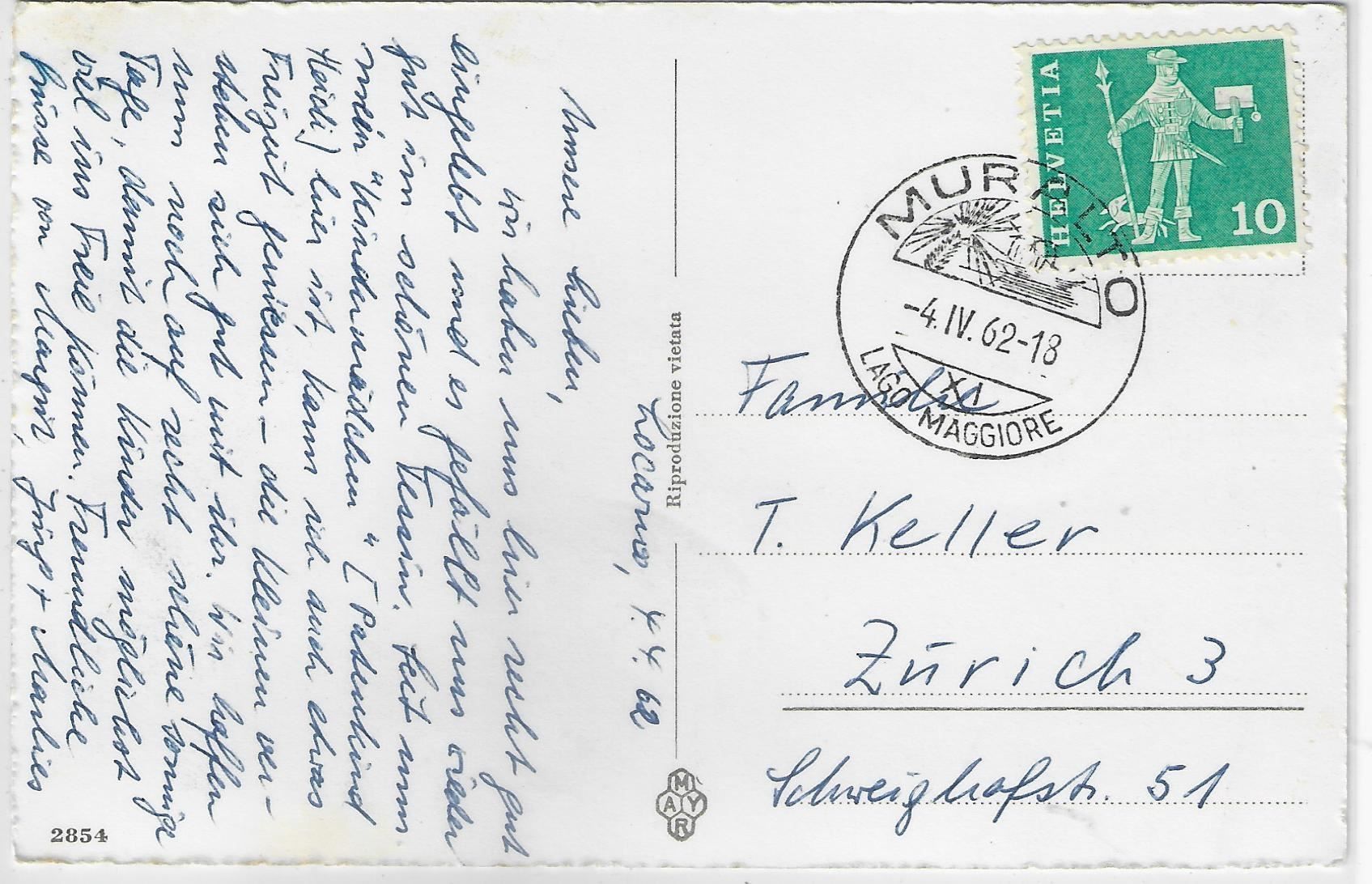 Cartoline postali: Locarno - Multiview – Antico da Ettingen venduto da Kartenplanet 1