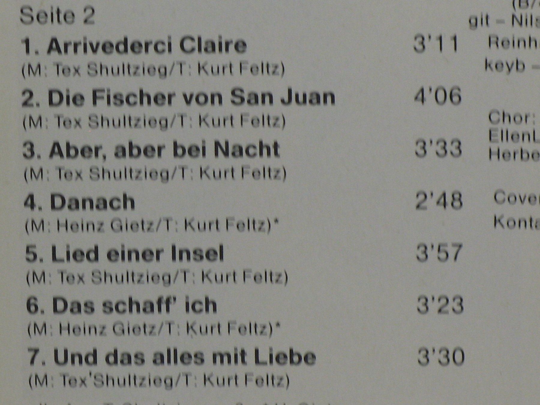 Kompaktkassetten: ANDI  BORG     Adios  Amor – Gebraucht aus Langnau i. E. von mar_hw58 2