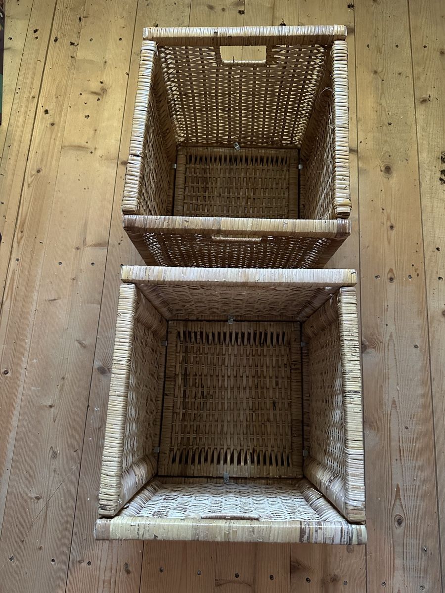 Ikea Altro per la casa: 2x Kallax Einsatz (Rattan Korb) – Usato da Langnau i. E. venduto da ads_56km 1