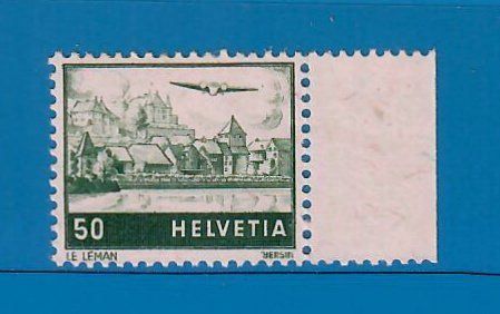 Tous les timbres: 1941 Marke Nr.389 Flugpost Postfrisch – Neuf (Voir description) à Bützberg par Die.6.a 1