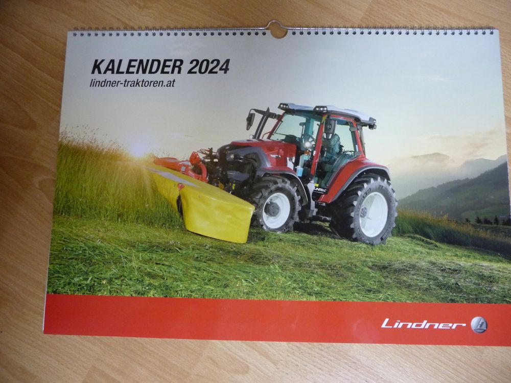 Lindner Kalender Traktor Prospekt  Kaufen auf Ricardo