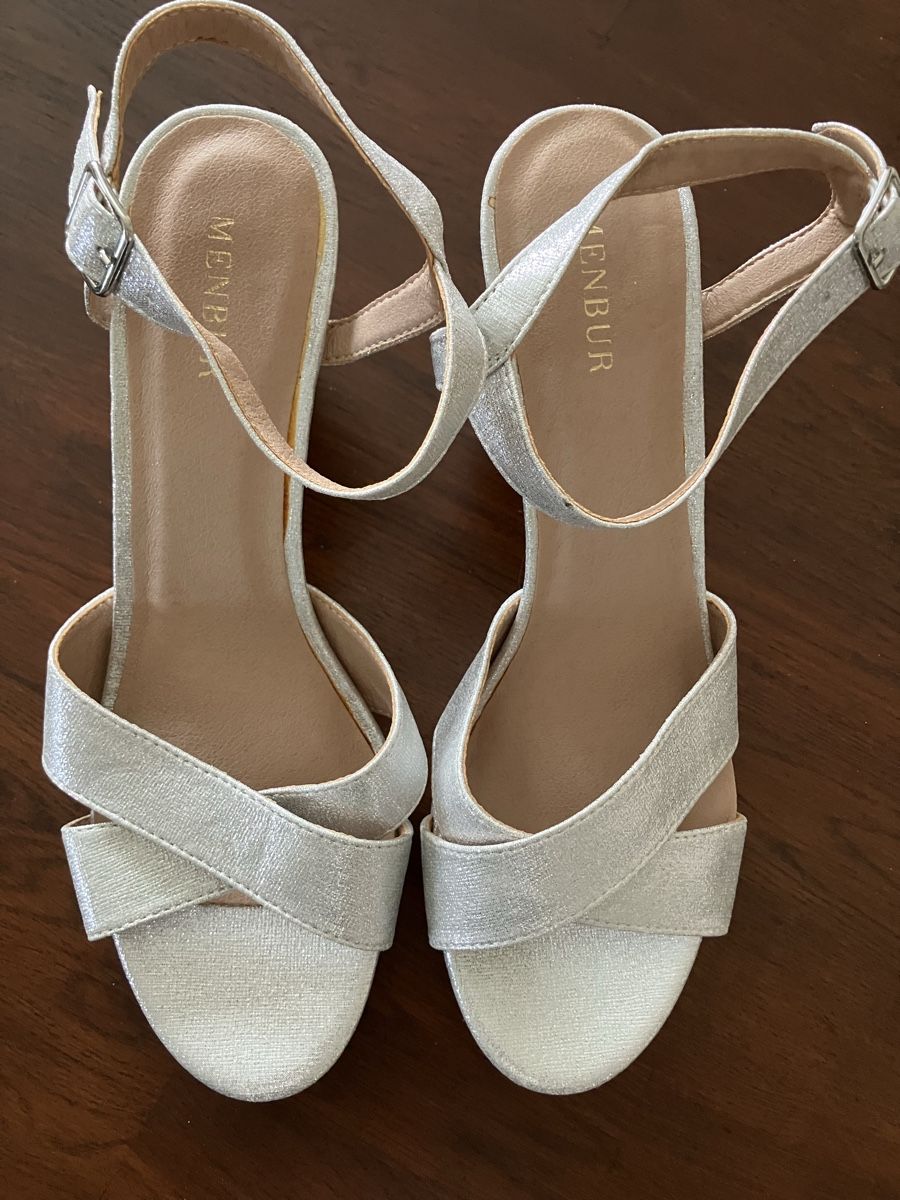 Scarpe da donna: High Heels - Silber NEU, Gr. 40 – Nuovo (secondo la descrizione) da Bubikon venduto da nb_b8d9