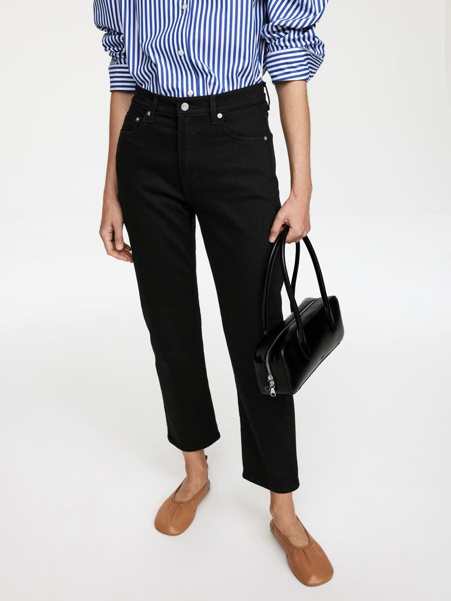 Arket Jeans: ARKET REGULAR Cropped Straight Jeans 30 – Usato da Lugnorre venduto da jettsett 2