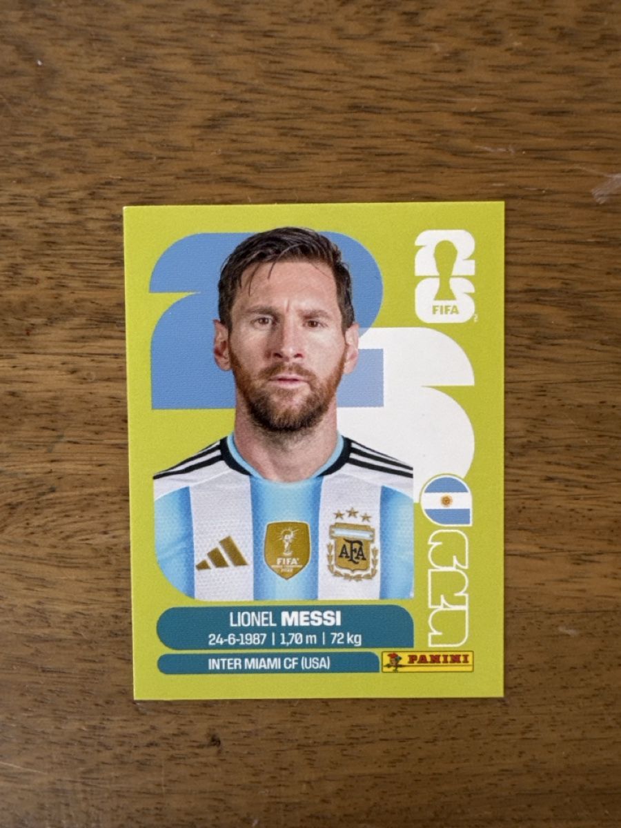 Panini Carte collezionabili: WM 2026 Panini - Lionel Messi ARG 17 – Nuovo (secondo la descrizione) da Pfaffhausen venduto da topitopi