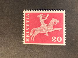 Schweiz 1960 Rollenmarke 20 Rp. postfrisch N8795