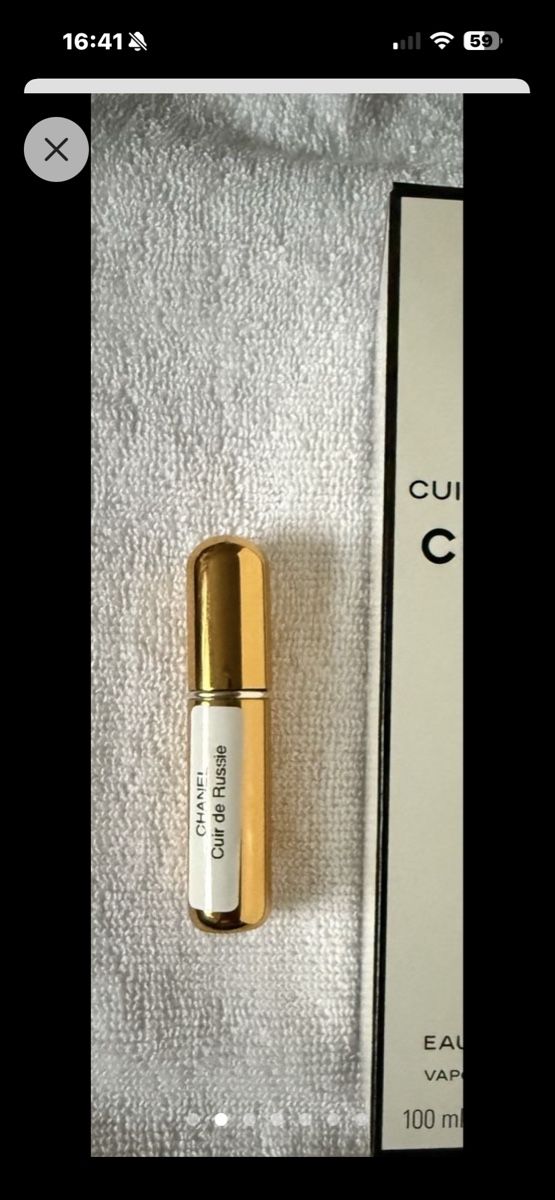 Chanel Profumi & Eau de Toilette: Chanel cuir de Russie 5ml vapo – Nuovo e nell'imballaggio originale da Lausanne venduto da Tounitz 2