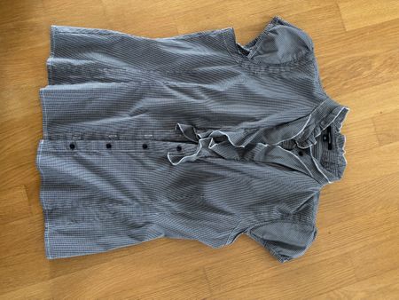 Cornma Sommer Bluse tailliert Vichy ta, Gr. 42, Top Zustand!
