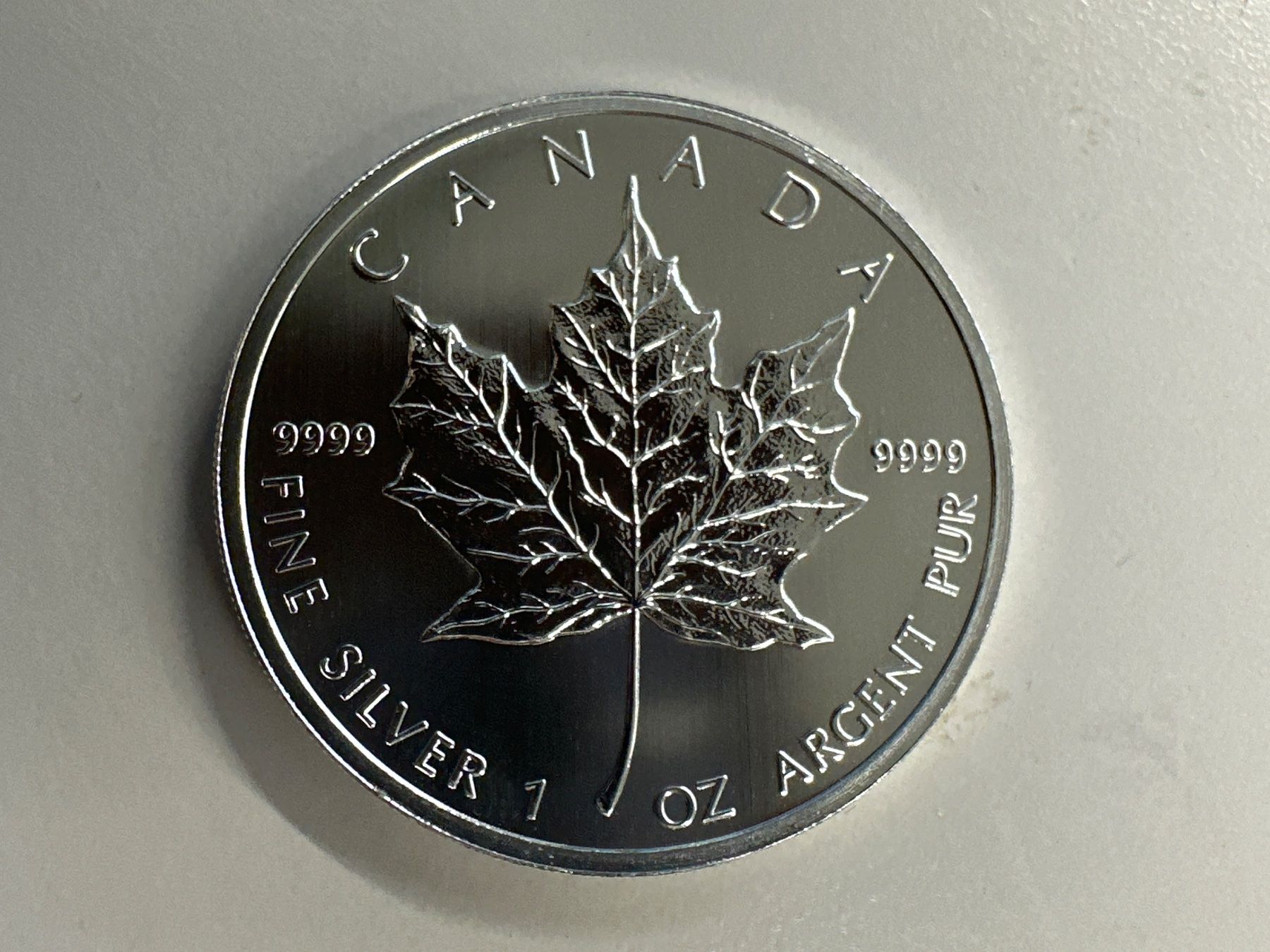 Toutes les monnaies: 1 Unze Silber Canada Maple Leaf 2012 – Neuf (Voir description) à Herisau par herau 1