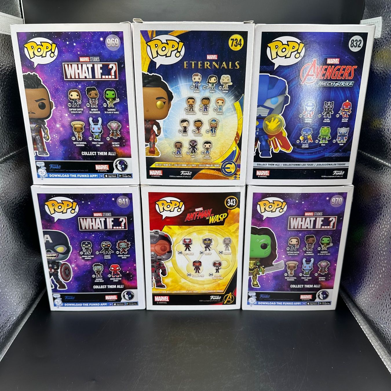 Funko Statuette: Funko Pop Marvel 6Stk Sammlung – Usato da Düdingen venduto da Nerdworld 1
