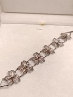 Vintage 925er Silber Filigran Armband 80er Top