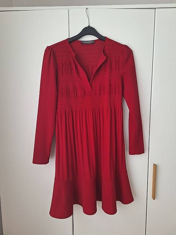 Robes: Rotes Kleid Grösse M/L Sandro Ferrone – D'occasion à Frenkendorf par pinupbs