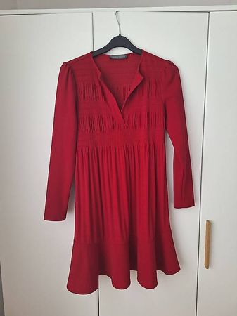 Rotes Kleid Grösse M/L Sandro Ferrone