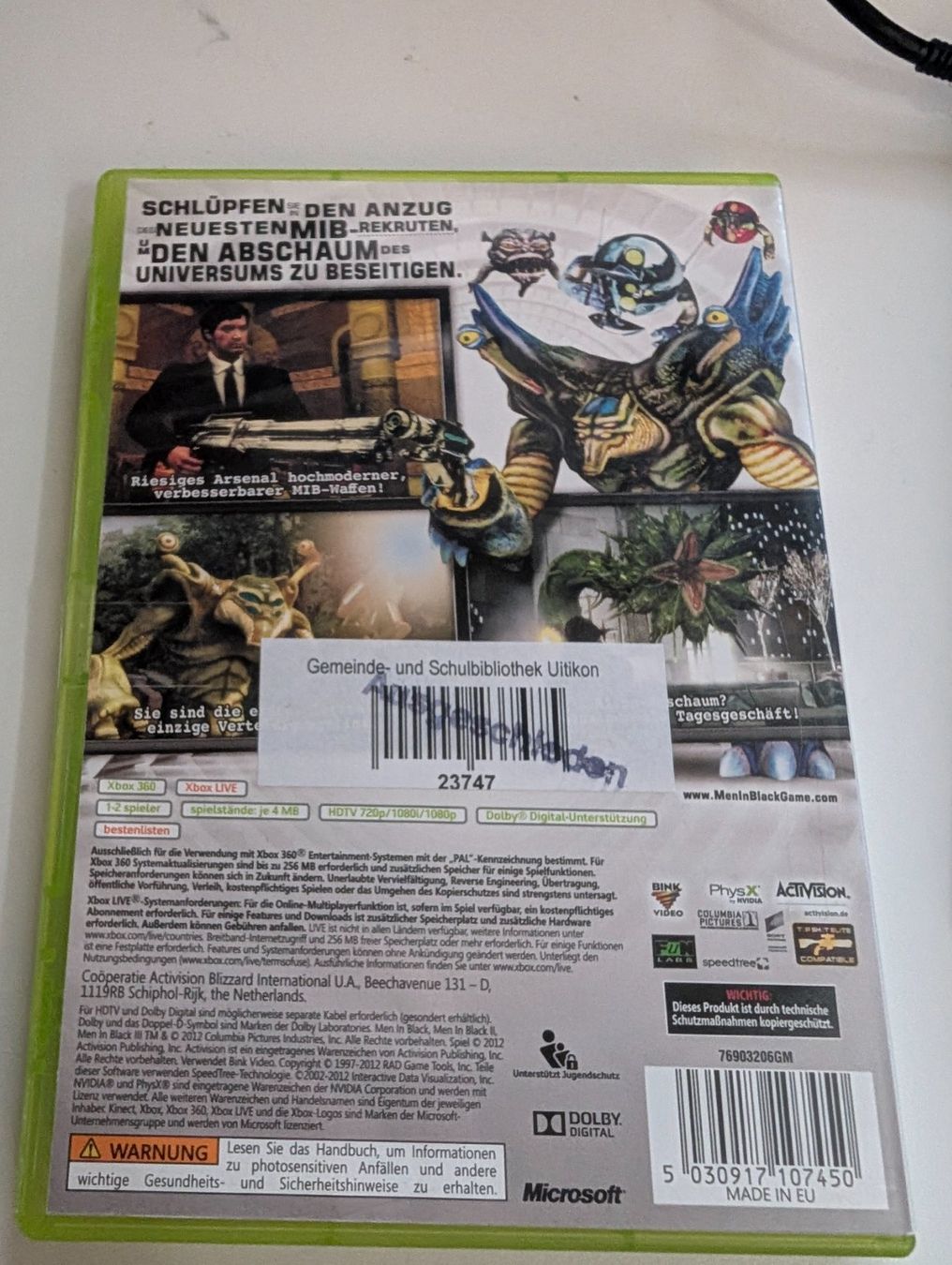 Sony Spiele: Men in Black Alien Crisis - Xbox 360 Game – Gebraucht aus Hünenberg See von SpecialEditionGaming 1