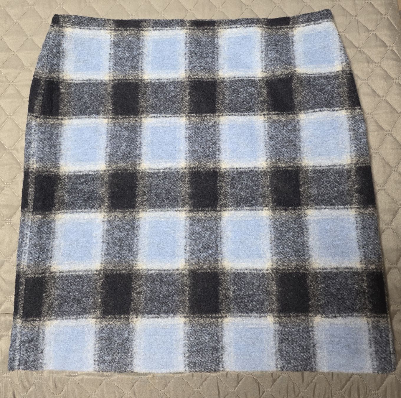 Gerry Weber Röcke: New Gerry Weber checked wool blend skirt size 46 – Neu (gemäss Beschreibung) aus Volketswil von mic_27b5 1