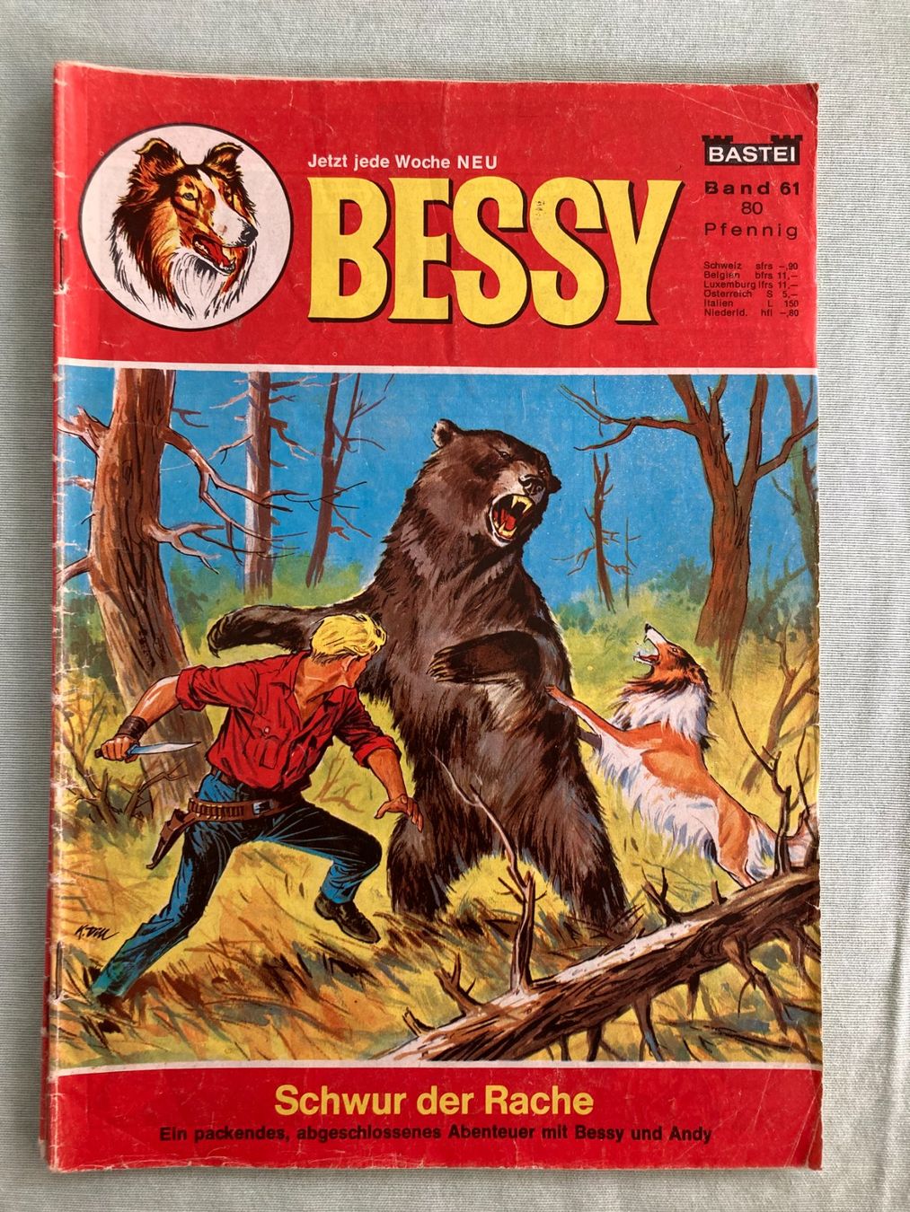 Comics: Bessy Erstauflage Nr. 61 – Gebraucht aus Untereggen von Carottos