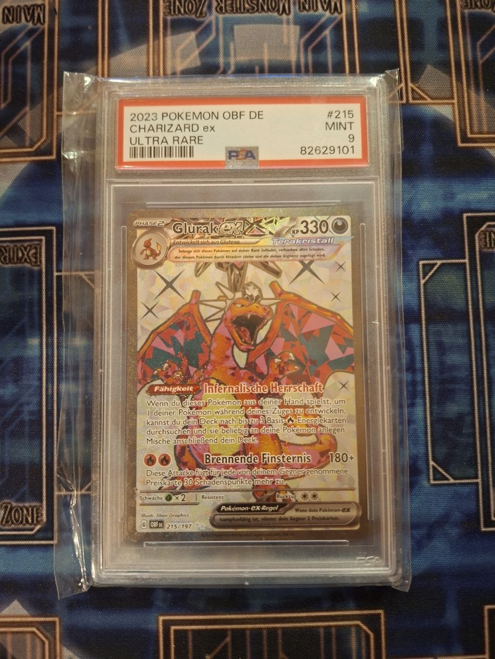 Pokémon Carte collezionabili: Glurak ex Psa 9 – Usato da Wittenbach venduto da and_9f2c