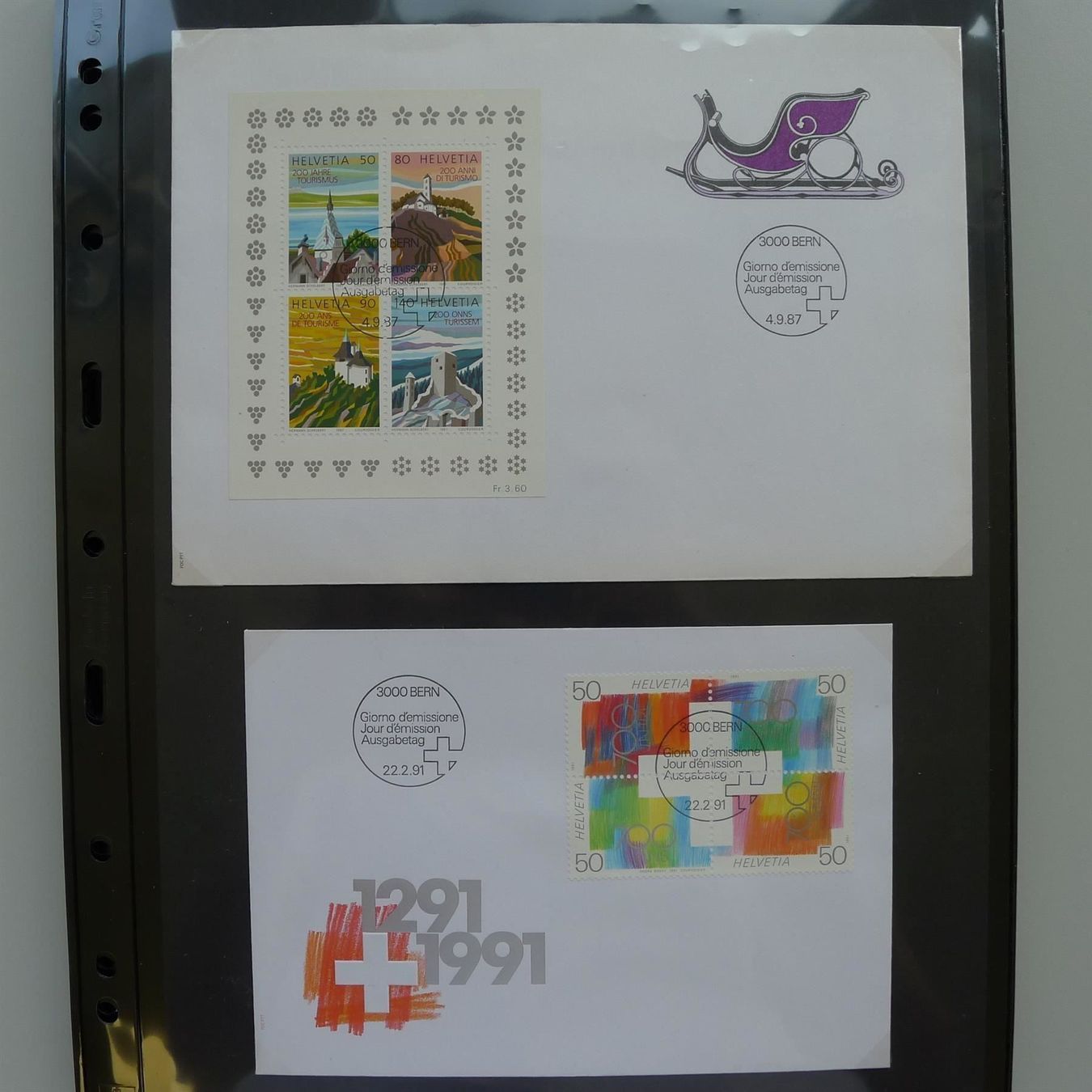 Tutti i francobolli: 1978-2013, Gute Sammlung Blocks +FDC's, Kleinbogen – Usato da Sursee venduto da Luzernerraute 5
