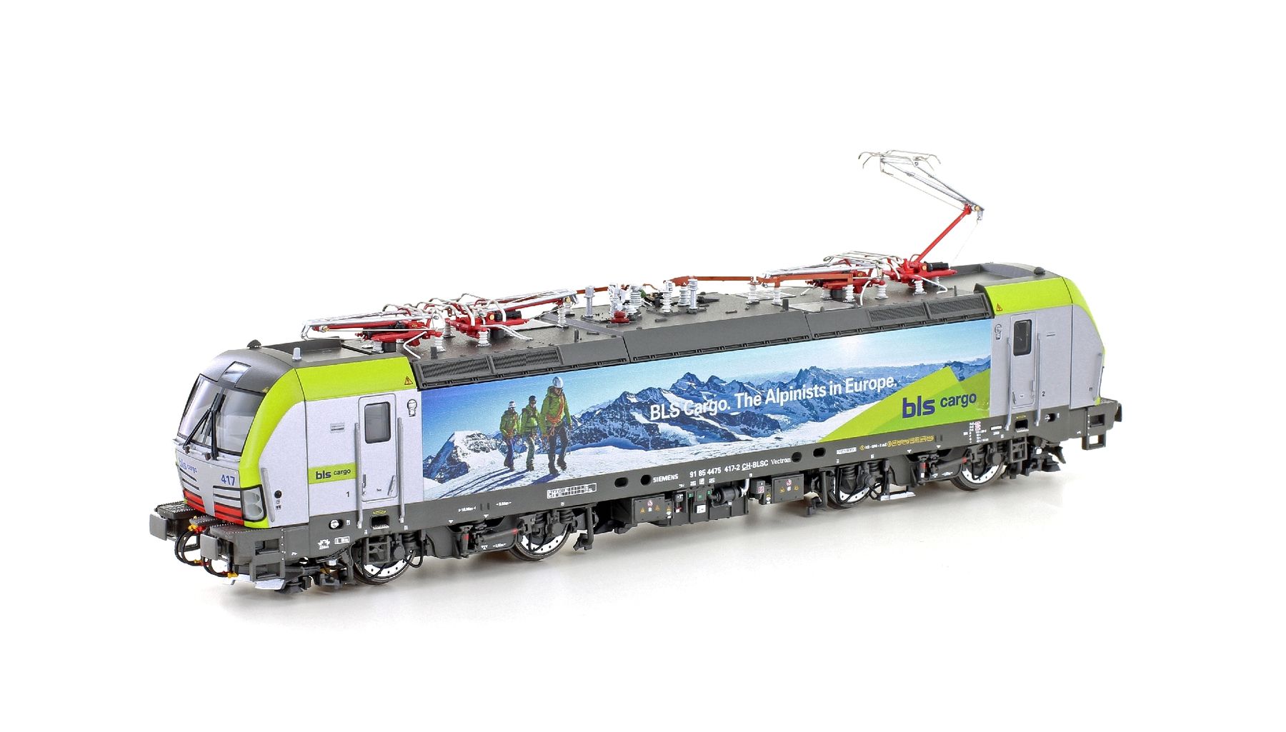 LS Models Modellini di ferrovie: LS Models 97999DC BLS Vectron 417-2 Sondermodell – Nuovo e nell'imballaggio originale da Bremgarten AG venduto da Sportivo2007 2