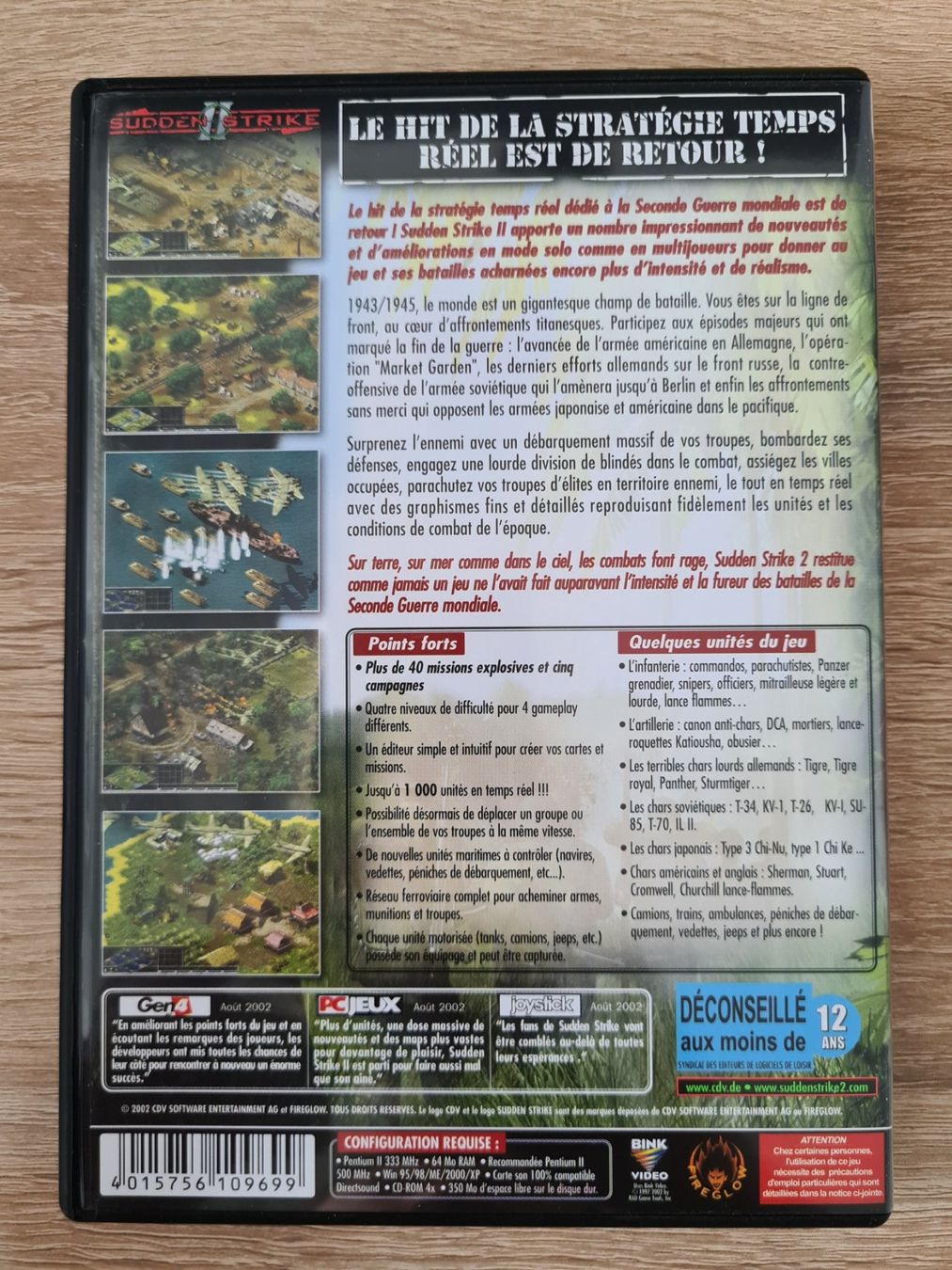 Giochi: Sudden Strike II 2 (French Cover) - PC – Usato da Carouge GE venduto da Gasco 1