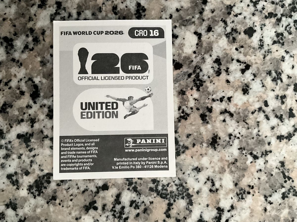 Panini Sammelbilder & Trading cards: WM Papini CRO 16 – Neu und originalverpackt aus Oberglatt ZH von Multimix 1