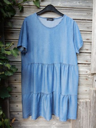 Tunika  100 % Pflanzenfaser   * MADE IN ITALY *  L   FRANCE