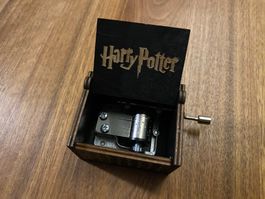 Holz Handkurbel Musik Box mit Harry Potter Melodie