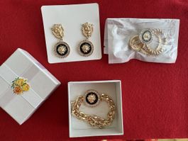 Fünfteiliges Modeschmuck-Set (neu)