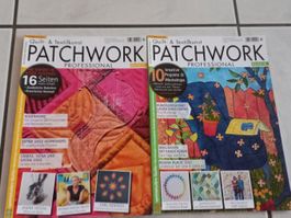 Patchwork Professional Magazine - 2 Ausgaben zu verkaufen
