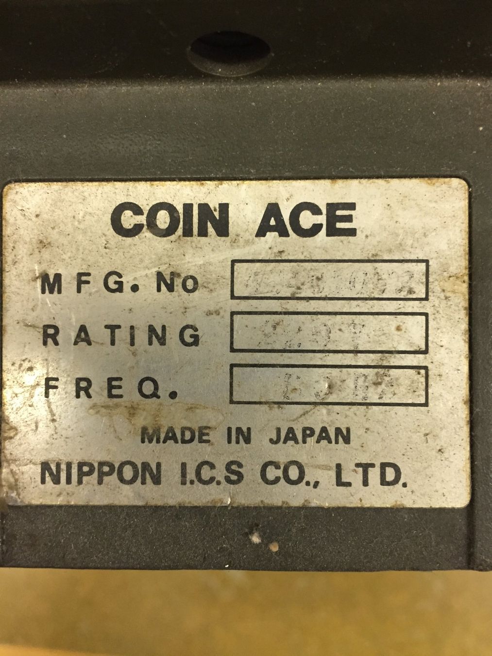 Tutte le macchine: Geldabpakmaschine COIN ACE – Difettoso da Adliswil venduto da Pfiff2204 6