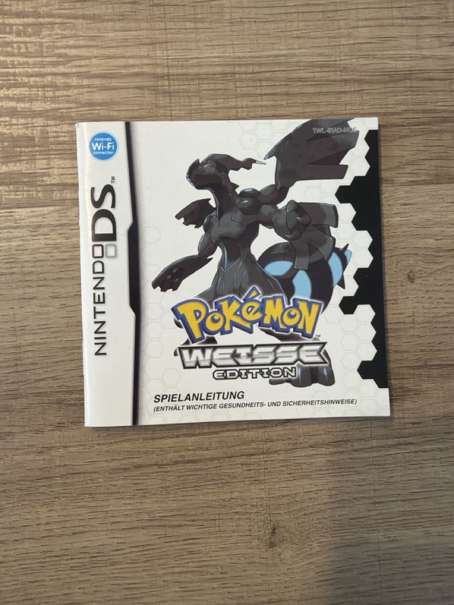 Nintendo Spiele: Pokemon Weisse Ds Anleitung – Gebraucht aus Hagendorn von masterchieff