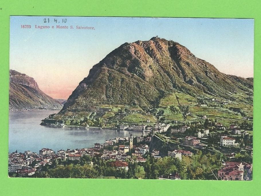 Ansichtskarten: Lugano e Monte S.Salvatore – Neu (gemäss Beschreibung) aus Zürich von t24_de