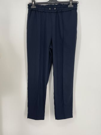 Hose Gr. S von Zara Dunkelblau Paperbag-Bund