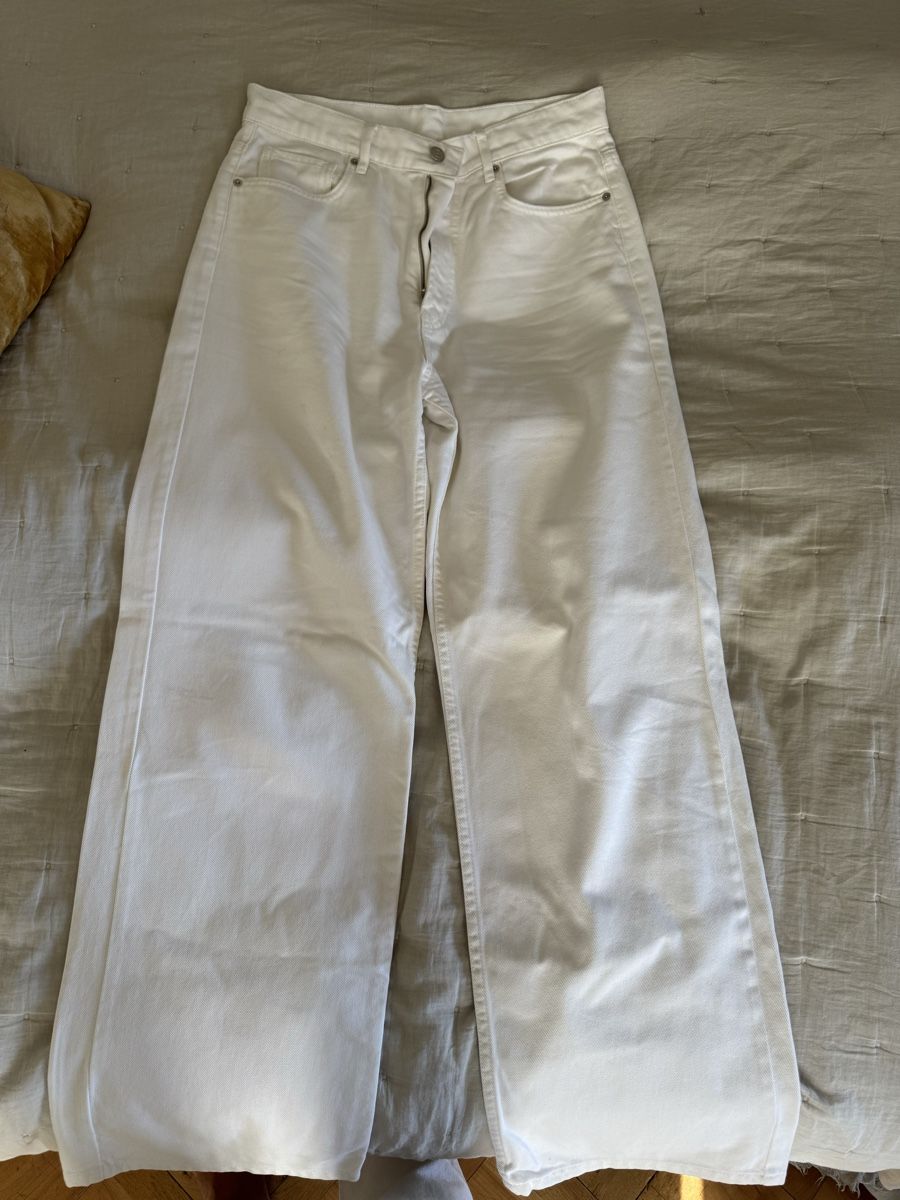 Massimo Dutti Jeans: Massimo Dutti denim blanc 40 – Usato da Genève venduto da Cicin 2