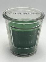Citronella Duftkerze im Glas - Sommerlicher Lichtblick!