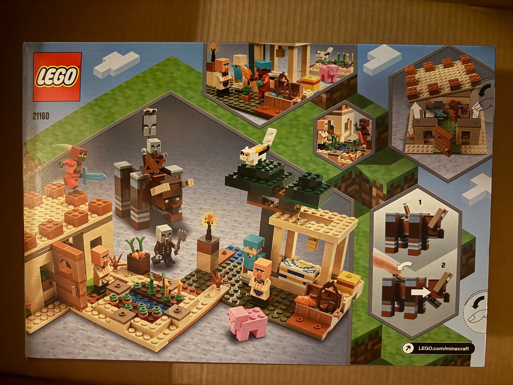 Lego Kit di costruzioni: Lego 21160 - Minecraft - Der Illager-Überfall – Nuovo e nell'imballaggio originale da Basel venduto da zekzek 1