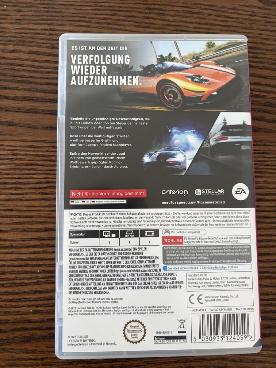 Giochi: NFS Hot Pursuit – Usato da Seewen SZ venduto da fra_9zbs 2