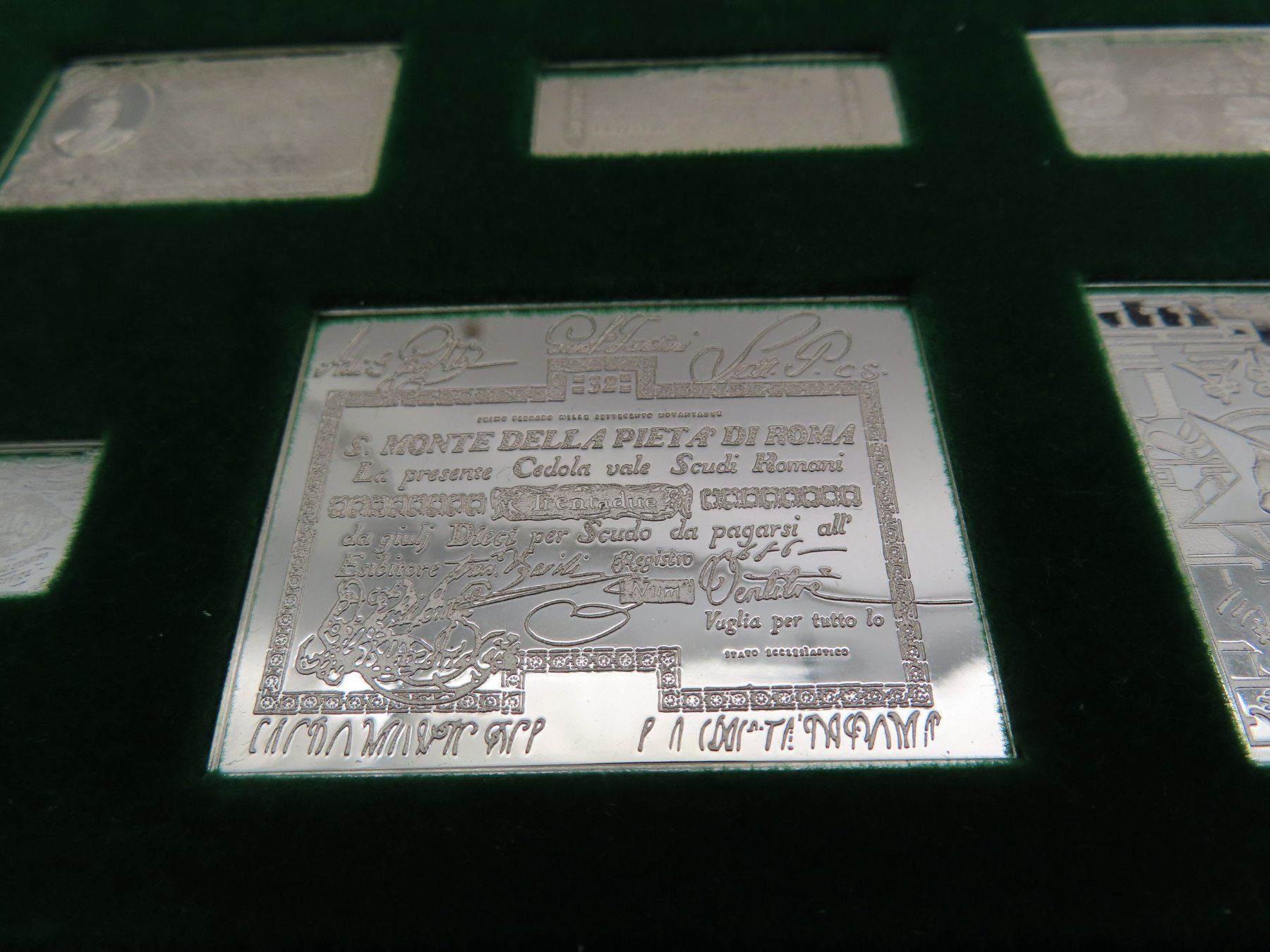 Metalli preziosi: Franklin Mint Silberbanknoten 925 – Usato da Reinach BL venduto da WBZ-Flohmarkt 2