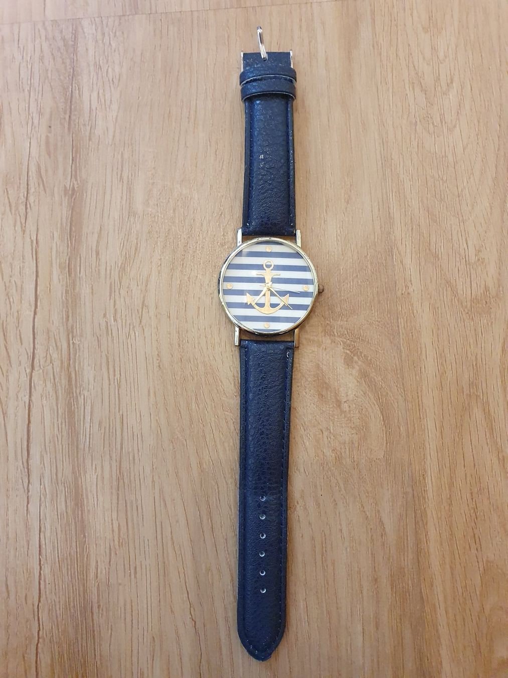 Orologi: Uhr blau Gold, Anker, Modeschmuck – Nuovo (secondo la descrizione) da Heinrichswil venduto da sabi2809