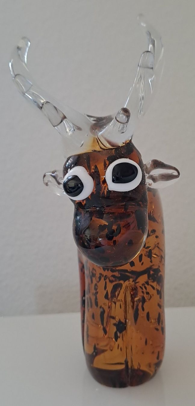 Statuette: Origineller Elch aus Muranoglas – Usato da Wallisellen venduto da prada008 1