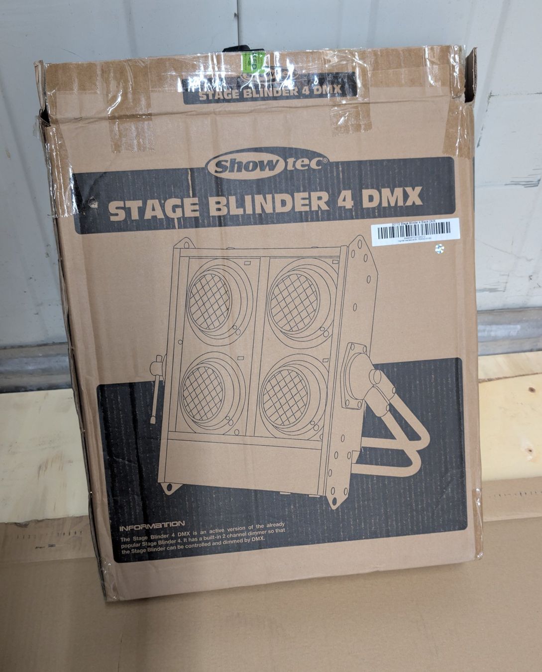 Showtec Lampade: SHOWTEC Bühnen-Blinder 4 DMX Schwarz – Nuovo (secondo la descrizione) da Siblingen venduto da yaennick 2