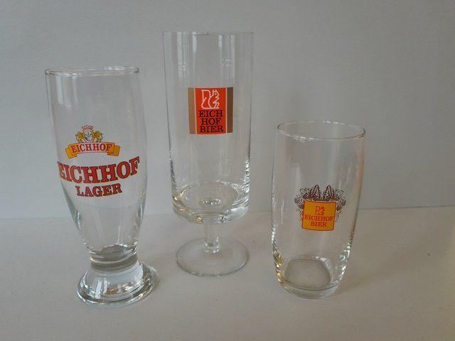 Eichhof Bicchieri: Bier Brauerei Eichhof Luzern – Usato da St.Gallen venduto da Stocken64 2