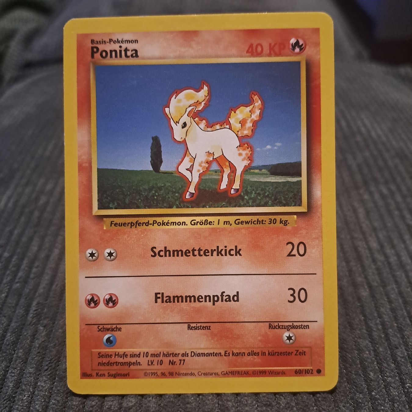 Pokémon Carte collezionabili: Ponita, Base Set 60/102 – Nuovo (secondo la descrizione) da Düdingen venduto da Ruge91