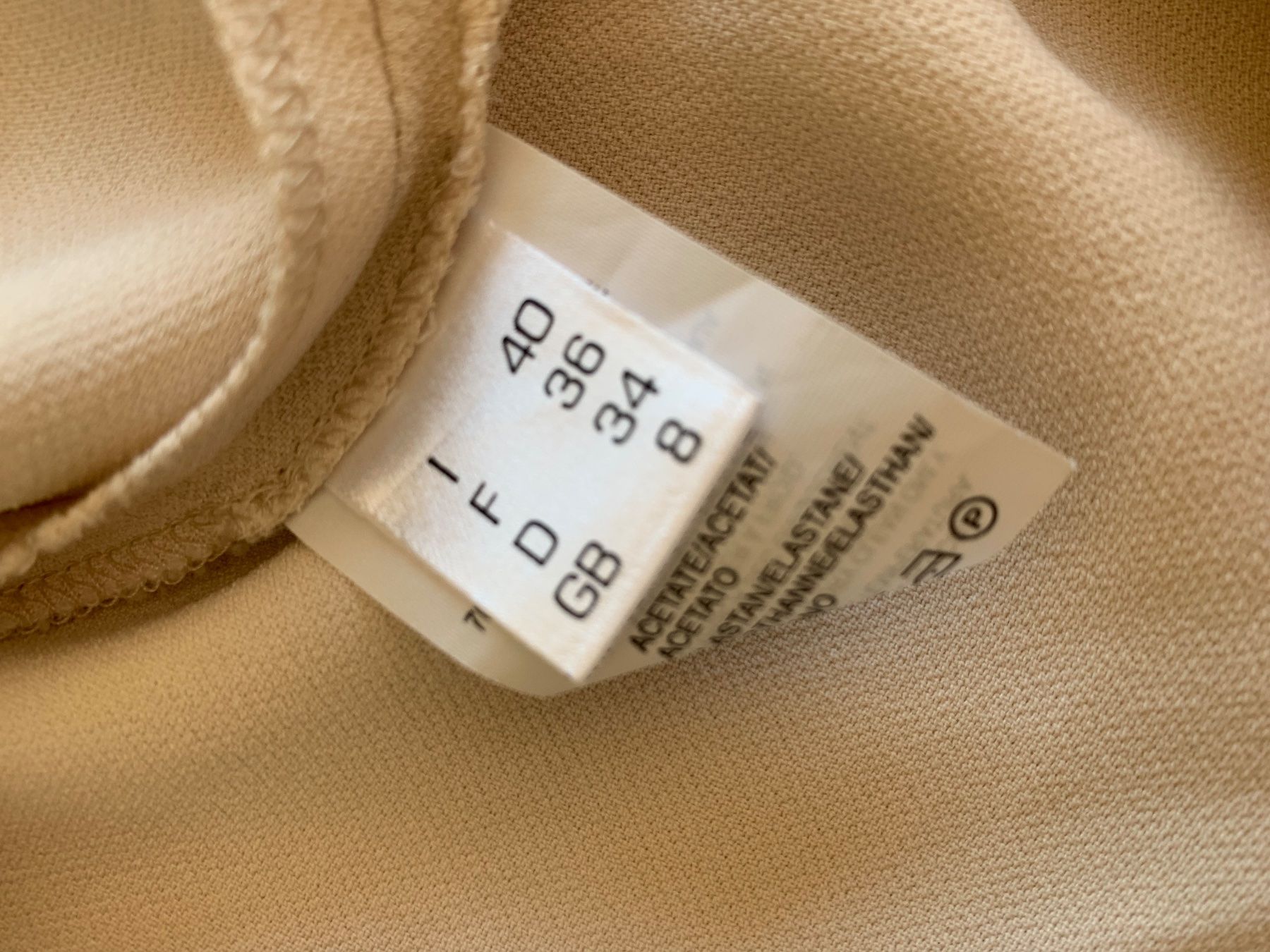 Vestiti: ANTONELLI Firenze edel Kleid Grösse DE 34 / IT 40 – Usato da Meiringen venduto da snahhanssnah 2