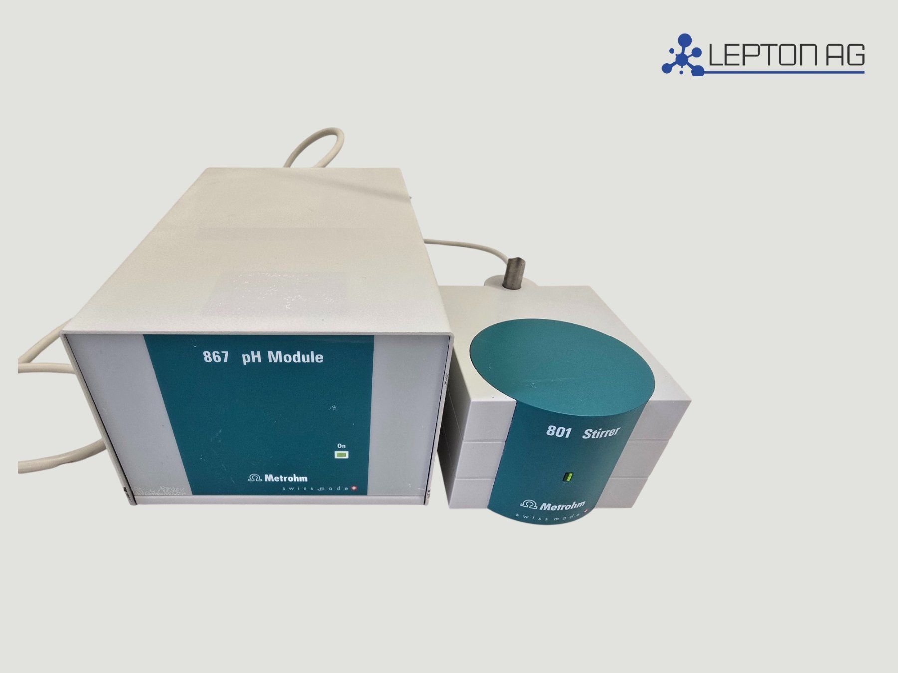 Misurare: Metrohm 900 Touch Control, 867 pH Module, 801 Stirrer – Usato da Niederdorf venduto da LeptonAG_Labor 6