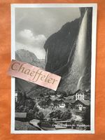 1930 Lauterbrunnen mit Staubbach