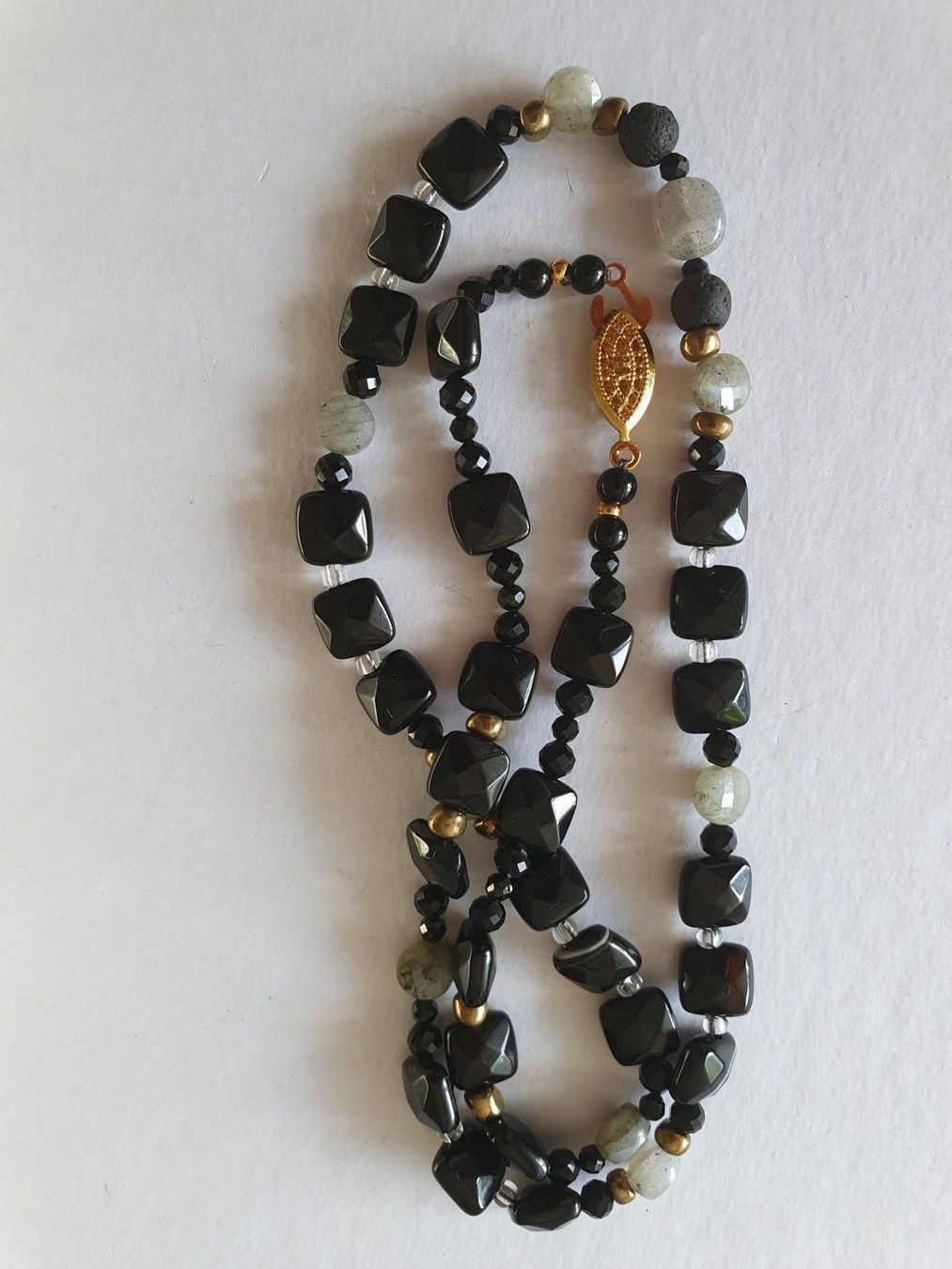Catenine: Onix, Labradorite und Spinell – Nuovo (secondo la descrizione) da Benglen venduto da Meercat3