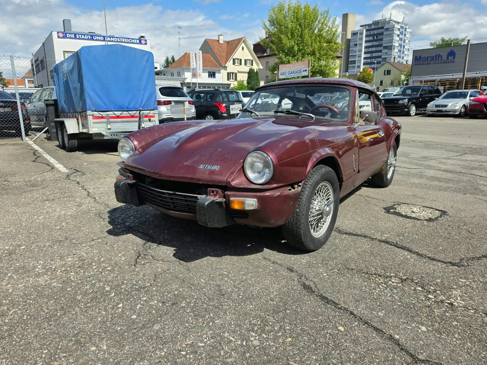 Triumph Automobili: TRIUMPH GT 6 MK3 – Usato da Allschwil venduto da MAS-Auto-Allschwil