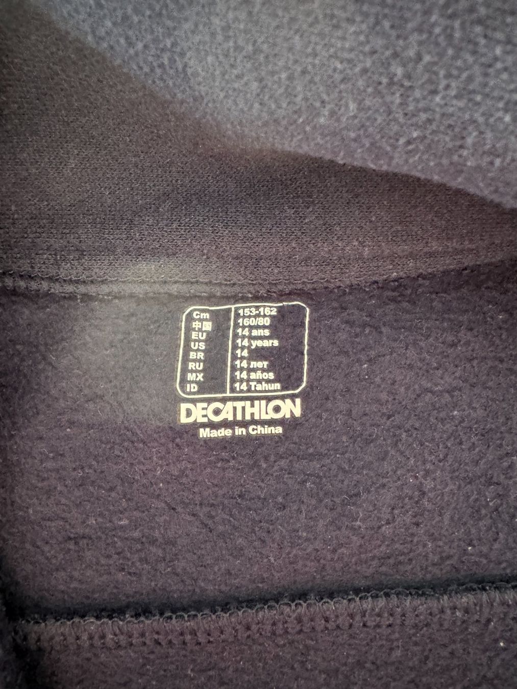 Giacche: Dunkelblaue Fleecejacke - Reitjacke – Usato da Baar venduto da Hpat 3