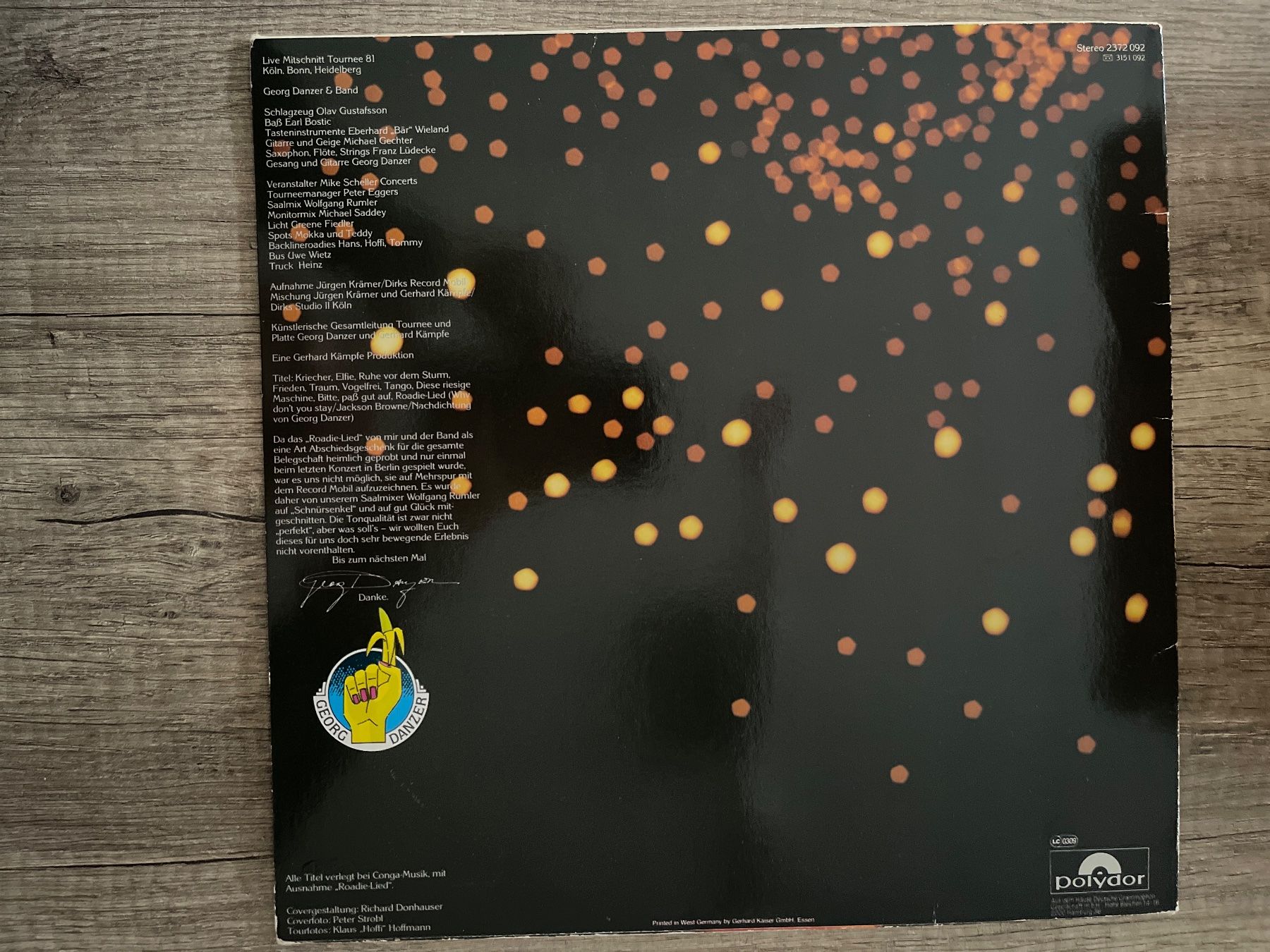 Dischi in vinile: A299/Georg Danzer - Direkt – Usato da Frutigen venduto da Philippe_jsp 1